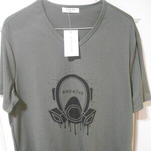 NEW Active Pro T-Shirt Top Unisex size XL says: BREATHE 👩👨